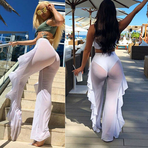 swimsuit cover-up pants