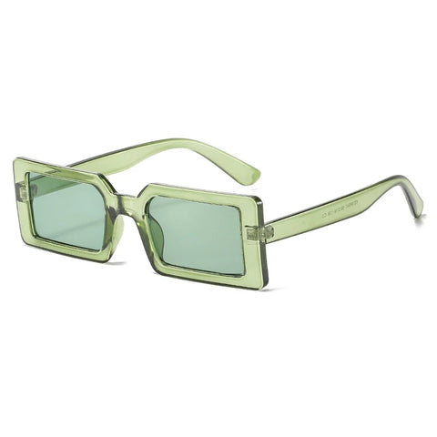 Olive Retro Vintage Sunglasses 