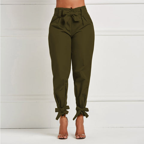 High Waist Pencil Pants  