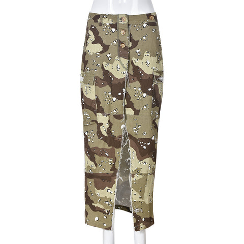 camouflage skirt 