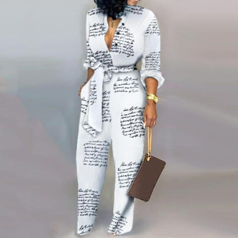 Tied Waist Jumpsuits