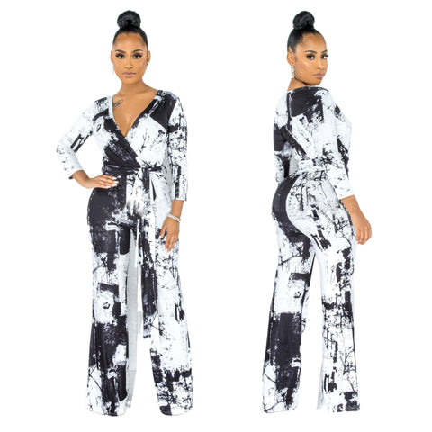 printed jumpsuit for women