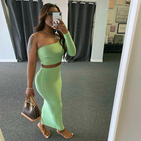 Maxi skirt set