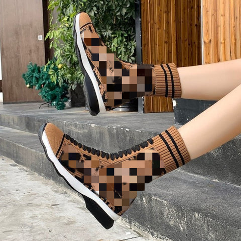 Checkers High & Low Knee Shoes