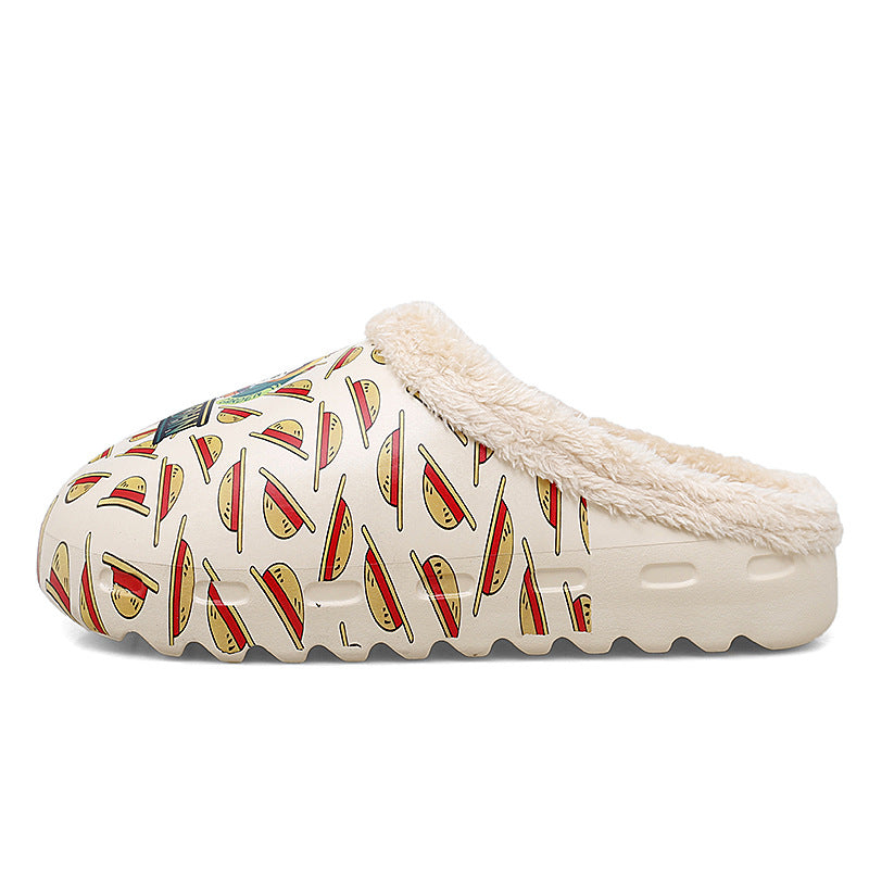Winter Warm Indoor Outdoor Slippers | Cultureheaven.com