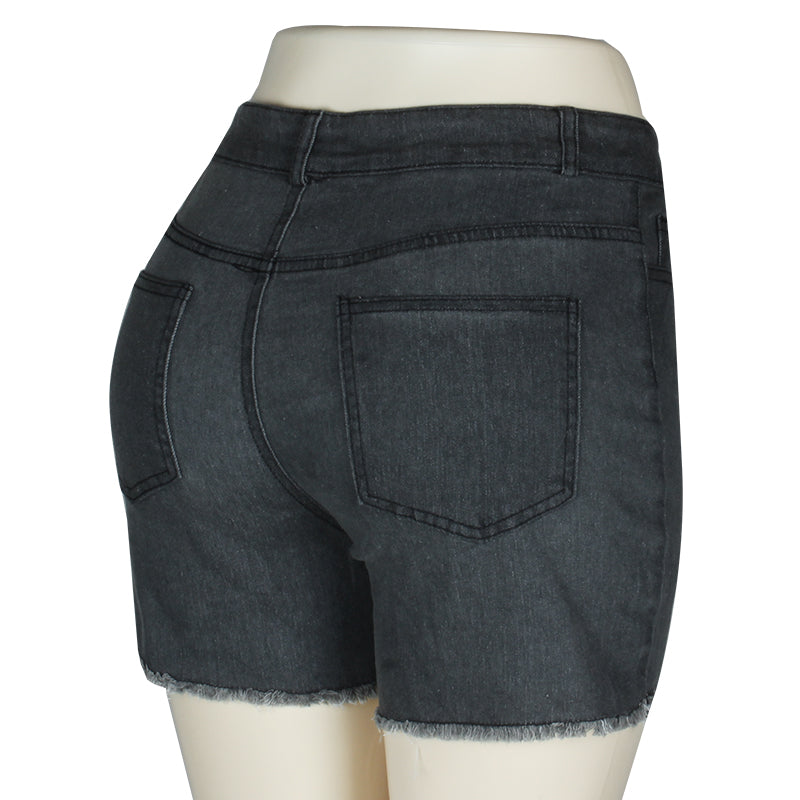 Summer High Waisted Denim Shorts Jeans  | Cultureheaven.com
