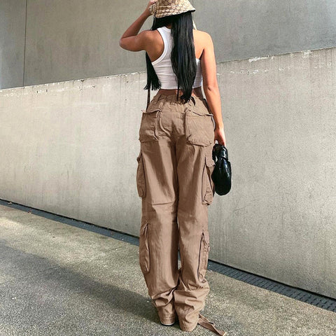 Stright-Leg Cargo Pants