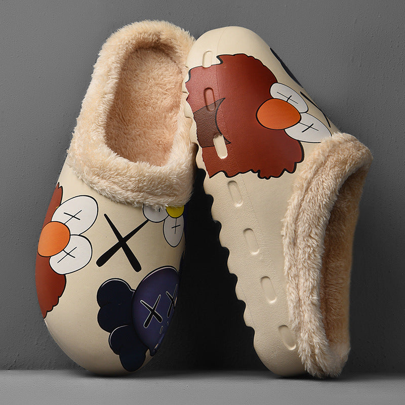 Winter Warm Indoor Outdoor Slippers | Cultureheaven.com