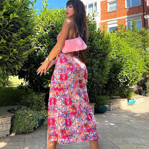 Selena Floral Maxi Dress