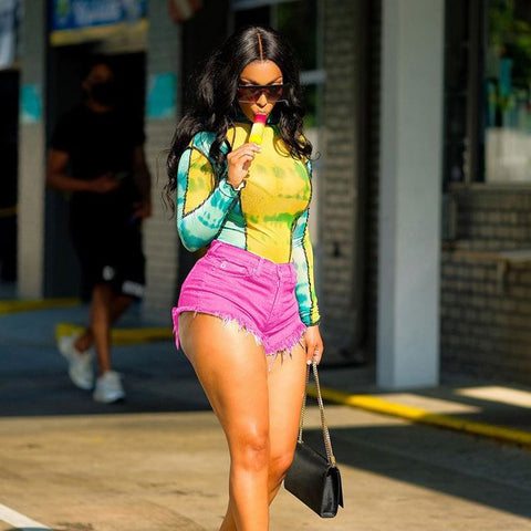 Summer Solid Color Short Jeans  | Cultureheaven.com