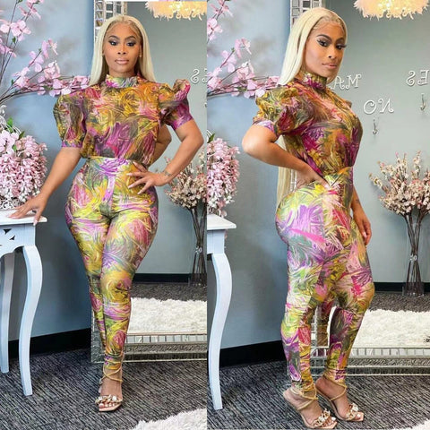 short-sleeve-printed-jumpsuit