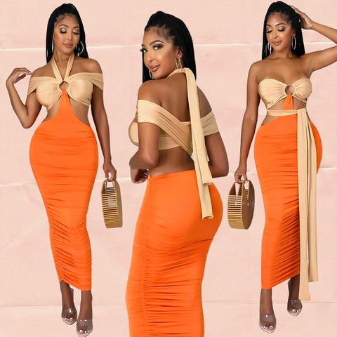 Versatile Allure: Any Way Maxi Dress