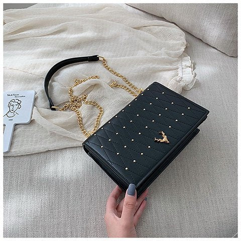 Bolsas De Luxo Leather Crossbody Handbag