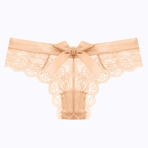 nude sexy laced bikini panty 