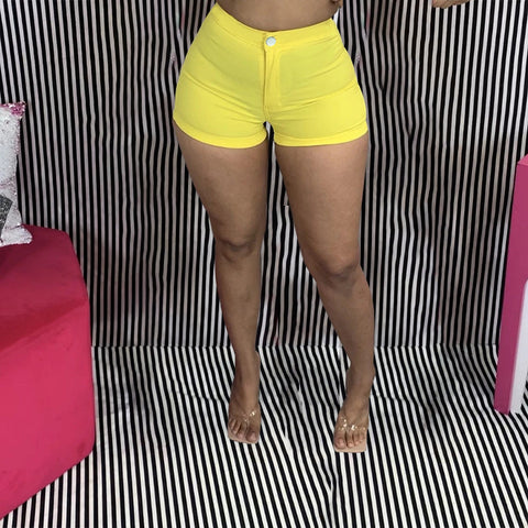 Cutie High Waist Denim Shorts