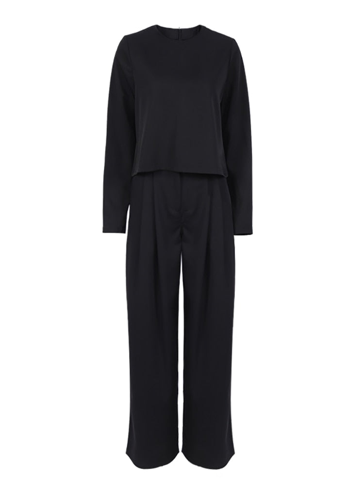 Classic Spring Wide Leg Pants