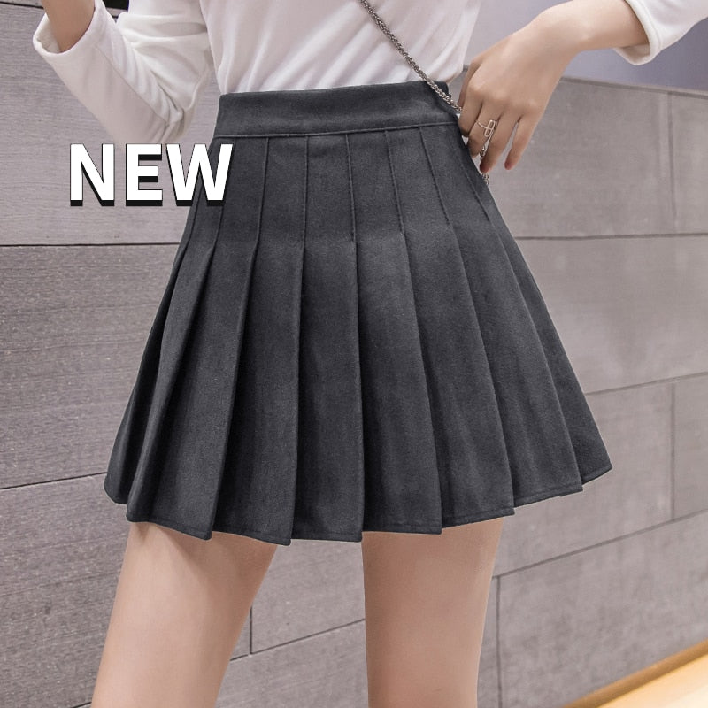 Versatile Plaid Skirt  for women