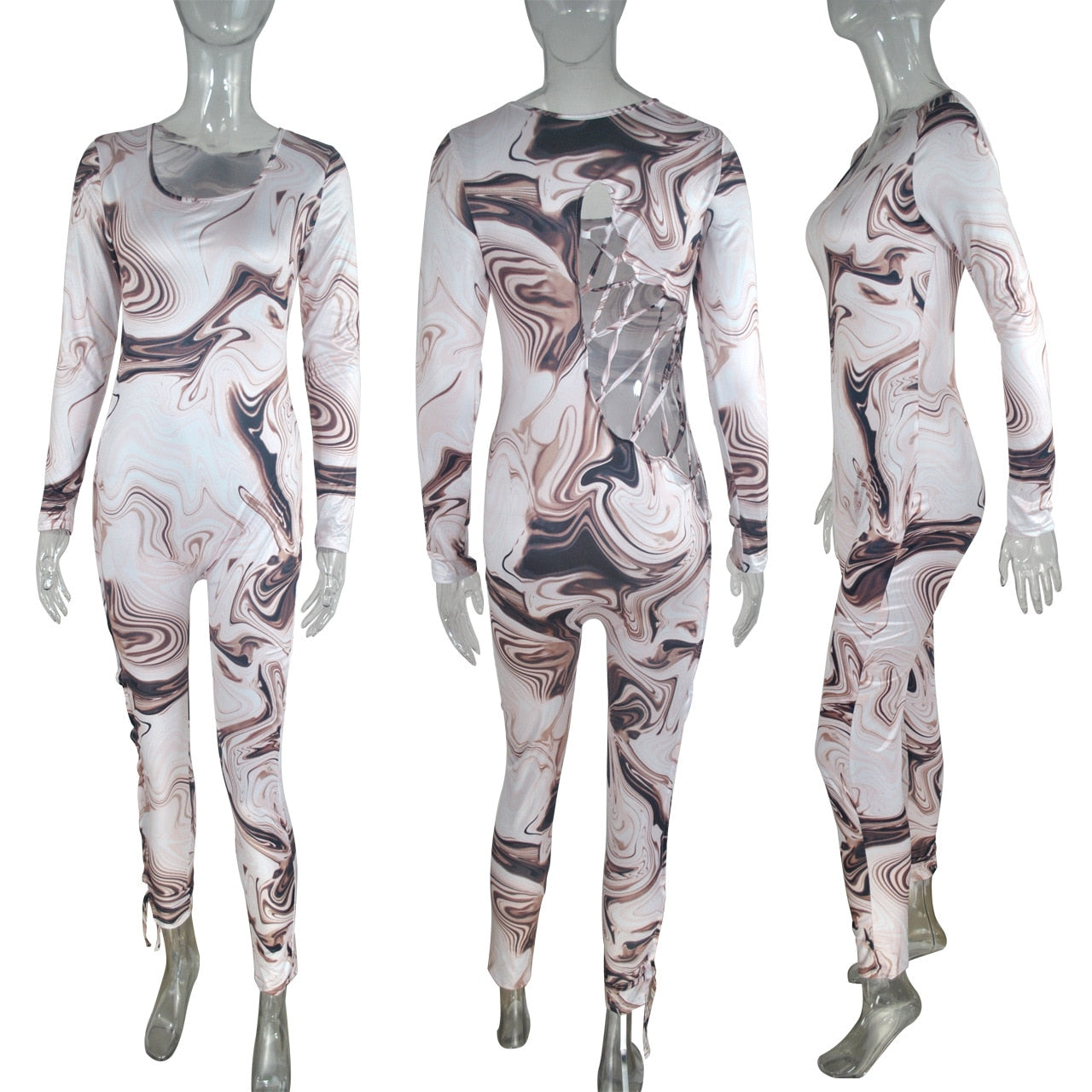 Sexy Hollow Out Jumpsuit